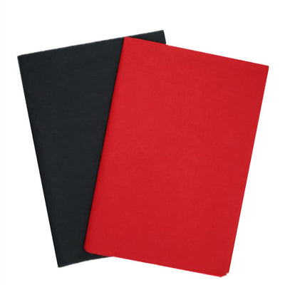 MORANTI Red Black Bulk Tissue Gift Wrapping Paper 30 Sheets 19.7 Inch x 27.5 Inch Suitable for Gift Bags Gift Box Packaging Holidays DIY Fringe Shred Filled Confetti Party Decorations
