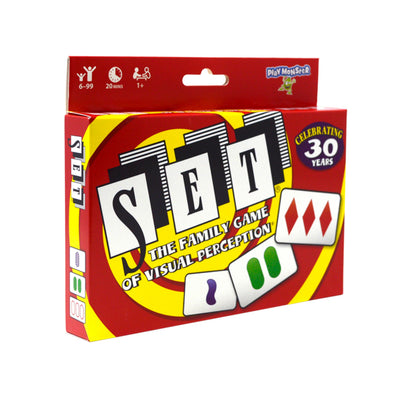Set Card Game the Family Game of Visual Perception