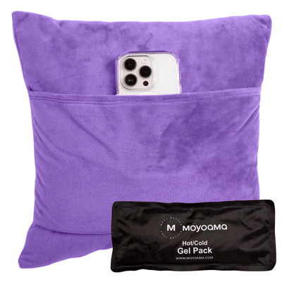 MOYOAMA Hysterectomy Pillow with Hot Cold Pack - Abdominal Surgery Recovery Pillow After Hysterectomy Recovery Must Haves Hysterectomy Recovery Gifts Hysterectomy Recovery Products Uterus Pillow
