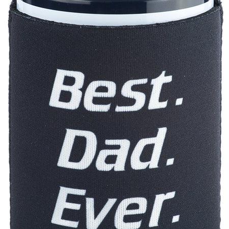 Funny Guy Mugs Best Dad Ever Collapsible Neoprene Can Coolie - Drink Cooler