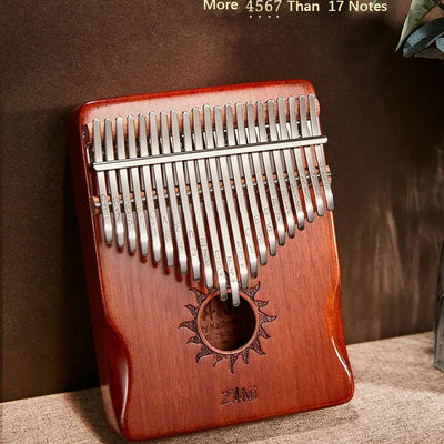 21-Note Kalimba Thumb Piano For Beginner Musicians