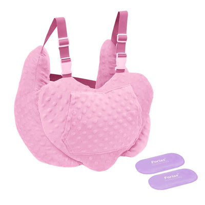 Forias Post Mastectomy Pillow With 2 Ice Packs Breast Reduction & Augmentation Recovery Supplies Breast Pillow After Heart Surgery Pillow Mastectomy Recovery Must Haves Mastectomy Gifts for Women