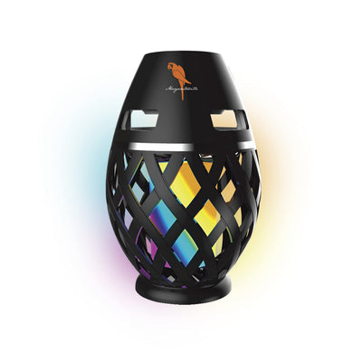 Margaritaville Tiki Torch - Waterproof Bluetooth Speaker Portable Party Speaker with Multicolor LED Lights Perfect for Travel Parties Yards and Pools