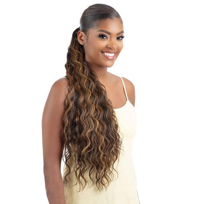 Shake N Go Organique Pony Pro Weave Ponytail - Breezy Wave 26" (Color:OP430)