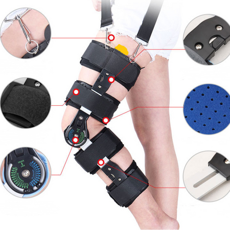 Adjustable Knee Brace for Post-Surgery Recovery Support
