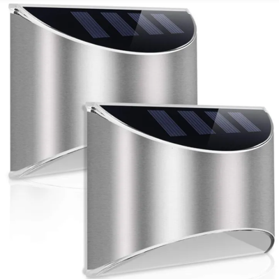 Éclairage solaire extérieur pour escaliers, lampe de couloir pour marches, éclairage paysager extérieur pour balcon, jardin, parc