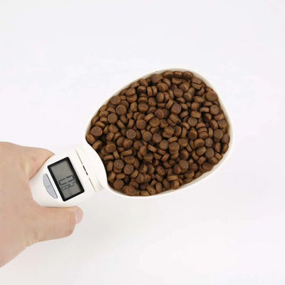 Pet Food Spoon with Scale