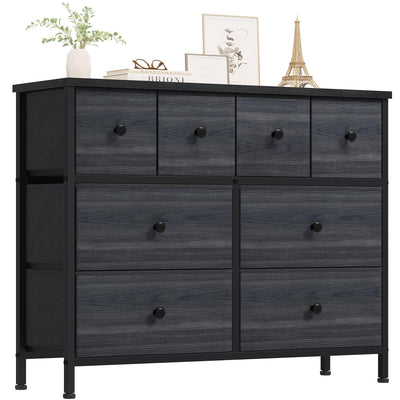YITAHOME Dresser for Bedroom Wide Fabric Dresser with 8 Drawers Large Bedroom Dresser for Storage and Organization Drawer Chest for Closet Living Room Hallway Office