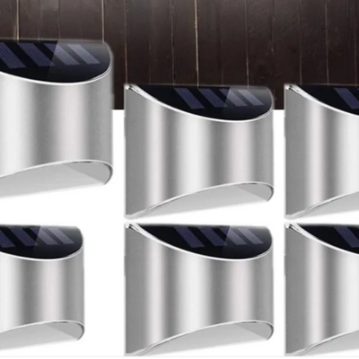 Éclairage solaire extérieur pour escaliers, lampe de couloir pour marches, éclairage paysager extérieur pour balcon, jardin, parc