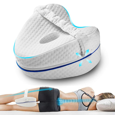 Vertdens Leg Pillow Knee Pillow for Side Sleepers Leg Pillows for Sleeping Knee Cushion for SleepingSuitable for Relieving Leg Back Knee Pain