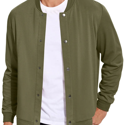 COOFANDY Chaquetas universitarias para hombre, estilo vintage, talla grande