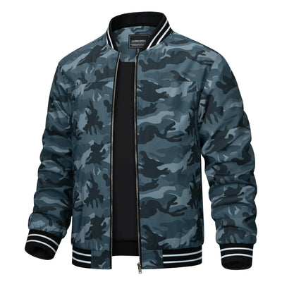 TACVASEN Blouson Coupe-vent Homme Vestes Légères Pour Homme Blousons Aviateur Légers Pour Homme Blousons D'Aviateur Graphiques Veste Coupe-vent