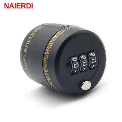 NAIERDI Plastic Bottle Combination Lock Wine Stopper