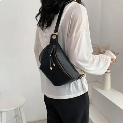 Sac de poitrine texturé tendance pour femme