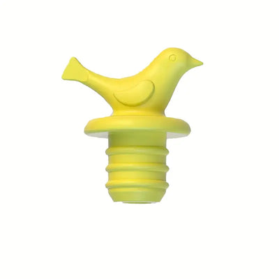 Silicone Wine Bottle Stopper for Birds - Creative Design
