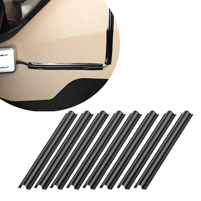 Gaines de câblage dissimulées pour voiture Gasedin, 8 pièces, en PVC, gaine de protection de câble fendue pour automobile, organisateur de cordon, tube auto-adhésif, protecteur de câble caché, accessoires universels d'intérieur de voiture