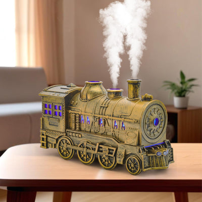 Train humidifier 300ml Train Diffuser for Bedroom Remote Control Aromatherapy Diffuser Ultrasonic Cool Mist Humidifier with 2 Lighting & 2 Mist Modes Auto Shut-Off for Office Bedroom