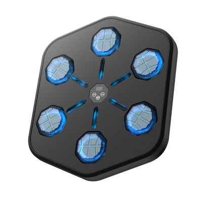 MEGELIN Máquina de Boxeo Musical con Guantes de BoxeoMáquina de Boxeo Montada en la Pared Mejorada para Adultos y NiñosEquipo de Entrenamiento de Boxeo para el Hogar, la Oficina y el Gimnasio
