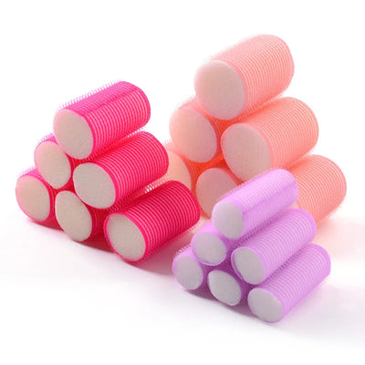 Self-Adhesive No-Heat Hair Curlers
