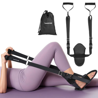 Knee Replacement Recovery AidsKnee Surgery Recovery Equipment with Padded Handle and Foot SleeveHeel Slides Physical Therapy Equipment Speed Hip RecoveryIncrease Range of Motion and Relieve Pain