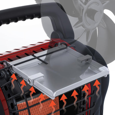 Wood Stove Fan Bracket for Mr Heater Buddy Multi-Purpose Mr Heater Holder for Fireplace Fan/Heated Stuff Shelf Stand with Clip for Little Buddy and Big Buddy Outdoor Heater Buddy Accessories