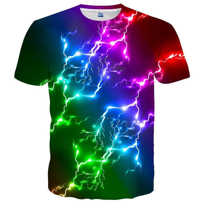 Neemanndy Cool Shirt Short Sleeve Tees for Men Women Unisex 3D Printed Graphic T-Shirt Shirts Large