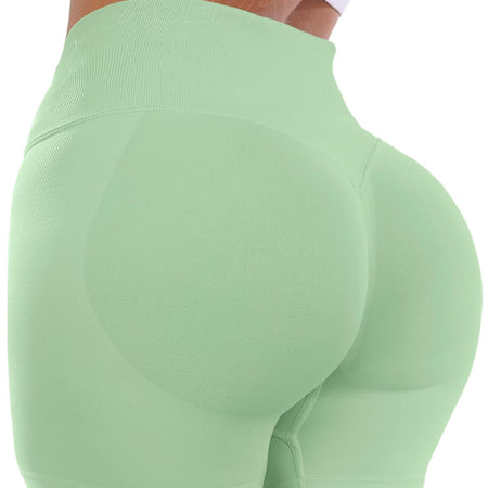 ASERAY Workout Shorts Women Gym Shorts Women Impact Scrunch Butt Shorts Seamless Biker Shorts Yoga Shorts for Women 4.5"