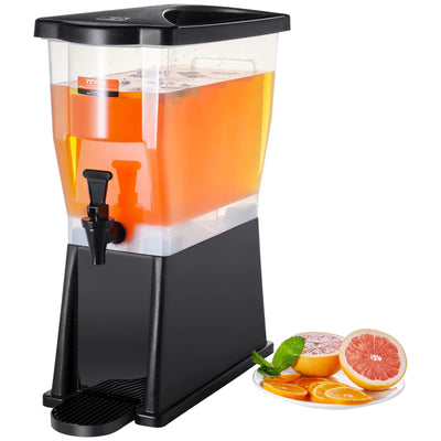Distributeur de Boissons VEVOR Distributeur de Boissons de 11,3 L pour Fêtes Distributeur de Jus en Plastique avec Support Robinet Couvercle Distributeur d'Eau, de Jus, de Thé Glacé, de Limonade pour Restaurants, Hôtels, Fêtes