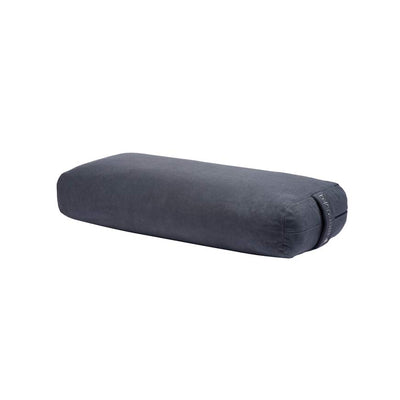 Traversin Manduka enlight - Oreiller de yoga avec housse en microfibre lavable en machine, conception incurvée pour un soutien optimal pendant l'entraînement et la méditation, équipement de yoga et de Pilates