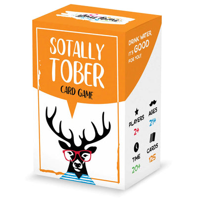 Juegos de beber Sotally Tober para adultos - ¡Juego de cartas para fiestas de adultos escandalosamente divertido!