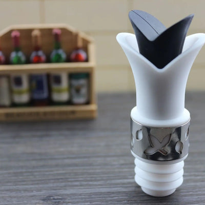 Lily Silicone Wine Bottle Stopper - Factory Outlet