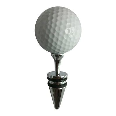 Creative Golf Ball Wine Stopper in Zinc Alloy