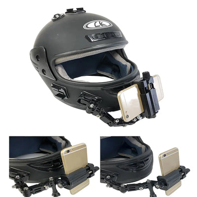 Support de téléphone universel pour menton de casque de moto