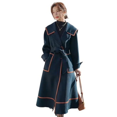 Medium Length Women's Woolen Jacket