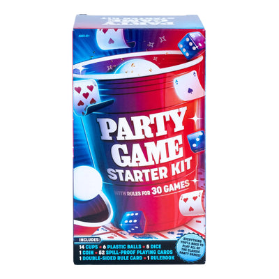 Kit de inicio del juego de fiesta Goliath | Incluye 30 juegos de beber y artículos | 2 o más jugadores | Mayores de 21 años