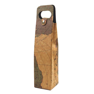Sac fourre-tout à bouteille de vin unique en cuir, sac à vin réutilisable, sac à bouteille de vin unique, sac cadeau à vin avec motif crocodile pour pique-nique, voyage, fête, anniversaire, mariage, restaurant (jaune)