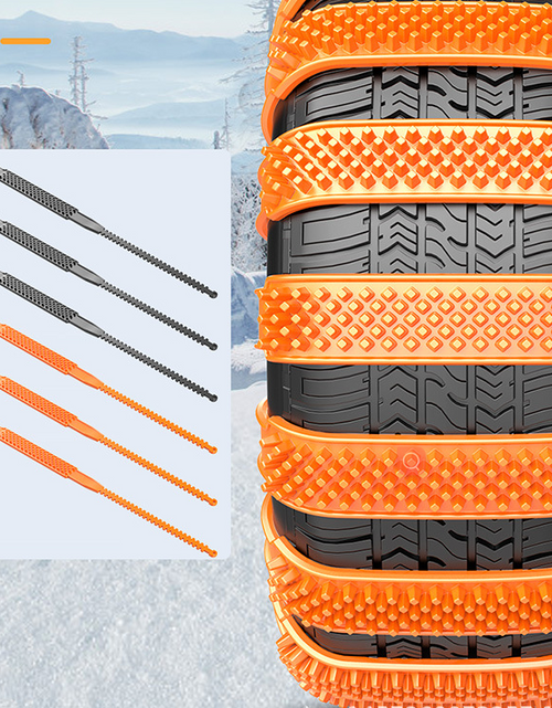 Load image into Gallery viewer, Thick Anti-Skid Tire Chains
