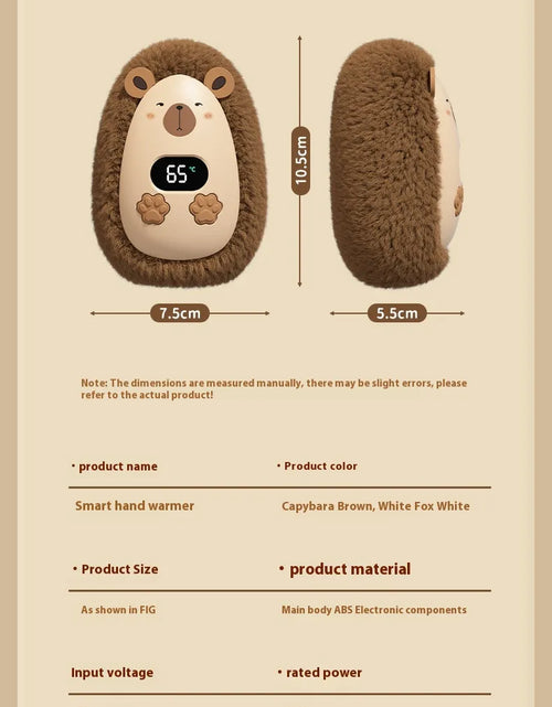 Load image into Gallery viewer, Portable Rechargeable Hand Warmer
