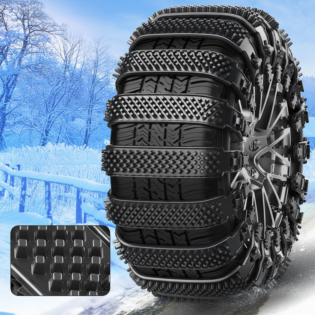 Thick Anti-Skid Tire Chains