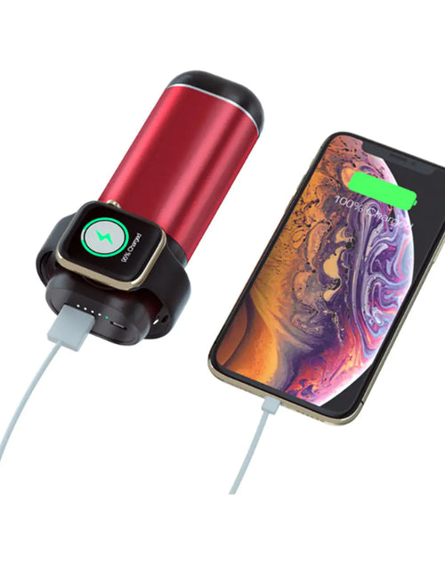 Cargar imagen en el visor de la galería, Cargador Inalámbrico Porta 3 en 1 para Apple Watch, Airpods y Teléfono
