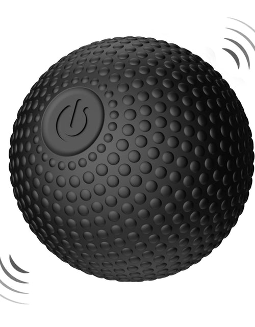 Load image into Gallery viewer, MEXITOP Massage Ball Heated Vibrating Massage Ball 120℉ Electric Vibration Ball for Physical Therapy Massage Fascia Ball for Deep Tissue Massage Mini Size - Black

