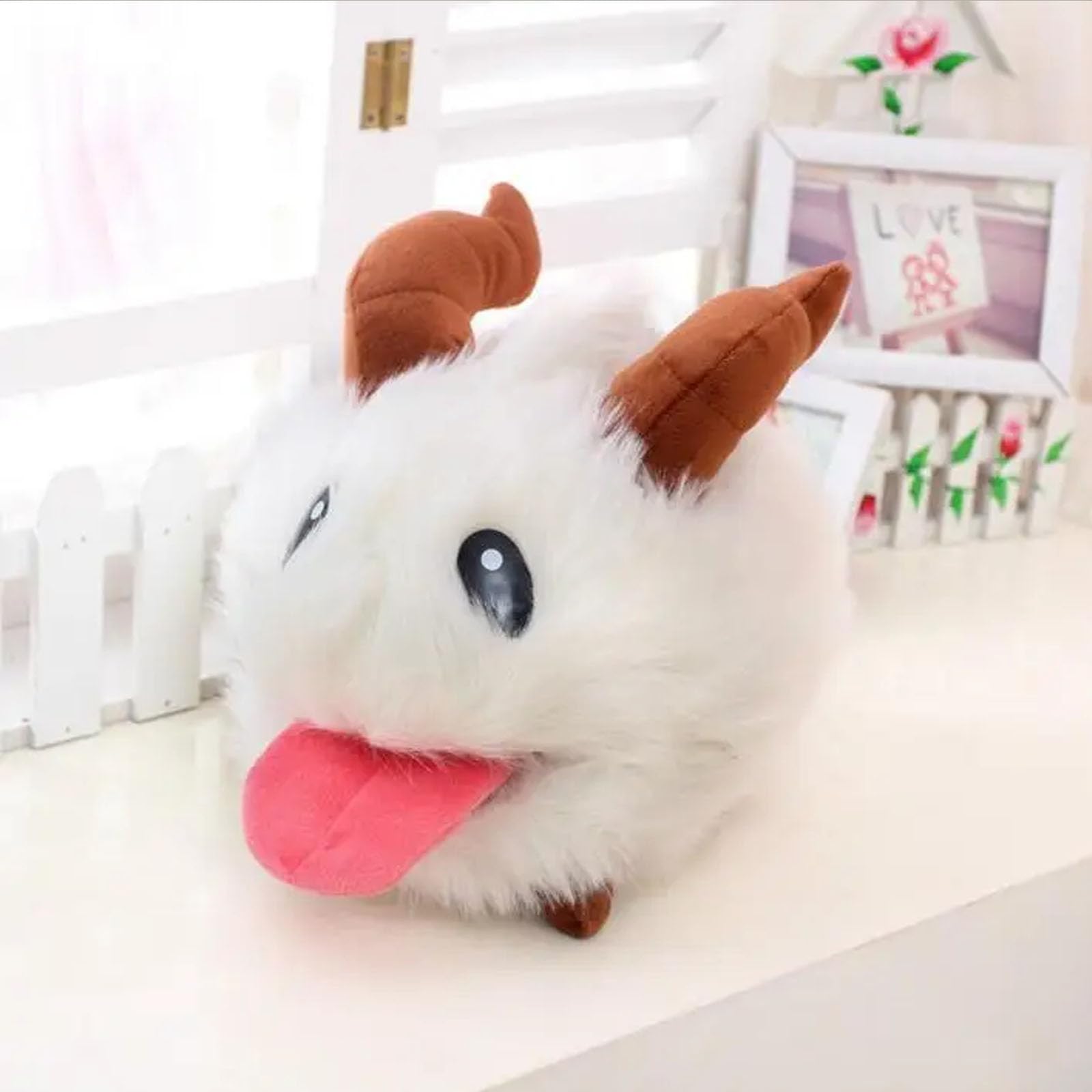 Poro Plush Toy Stuffed Animals Stuffed Toys Cute Stuffed Animal Poro Animal Plush Toys for Home Decoration Bedroom Decoration