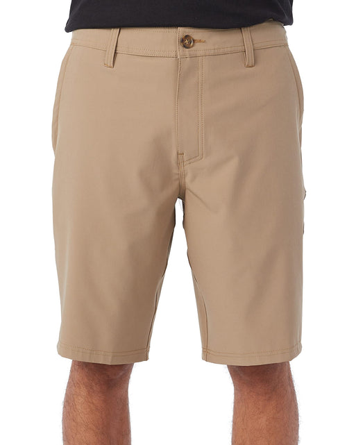Load image into Gallery viewer, ONEILL Mens 21 Inch Reserve Solid Hybrid Shorts - Water Resistant Mens Shorts with Quick Dry Stretch Fabric and PocketsKhaki 230
