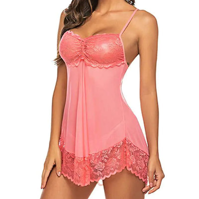 New European and American Lace Lingerie Nightwear