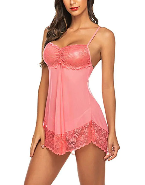 Load image into Gallery viewer, New European and American Lace Lingerie Nightwear
