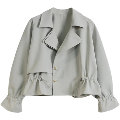 Japanese Loose Short Windbreaker Jacket