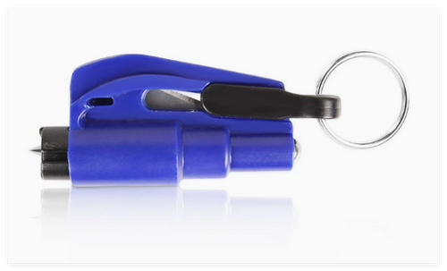 Load image into Gallery viewer, Mini Car Window Breaker Keychain
