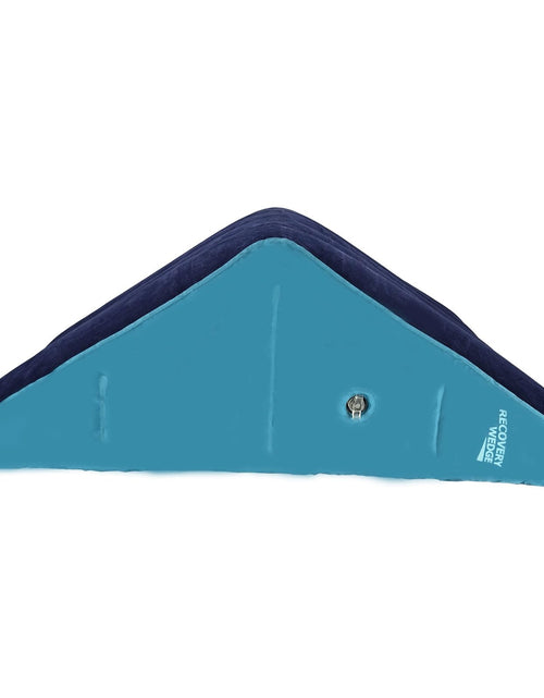 Cargar imagen en el visor de la galería, Leg Elevation Pillow by Recovery Wedge Inflatable Wedge Pillow for Sleeping and Post-Surgical Recovery Improve Circulation and Reduce Swelling Speed Injury Recovery. (Medium Triangle)
