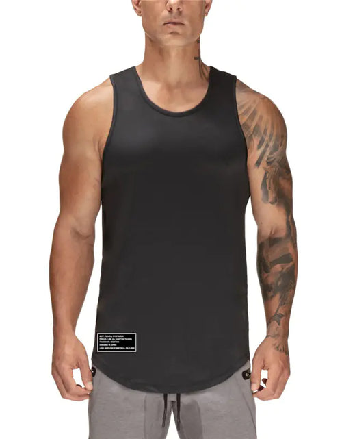 Load image into Gallery viewer, Breathable Polyester Men&#39;s Gym Exercise Vest

