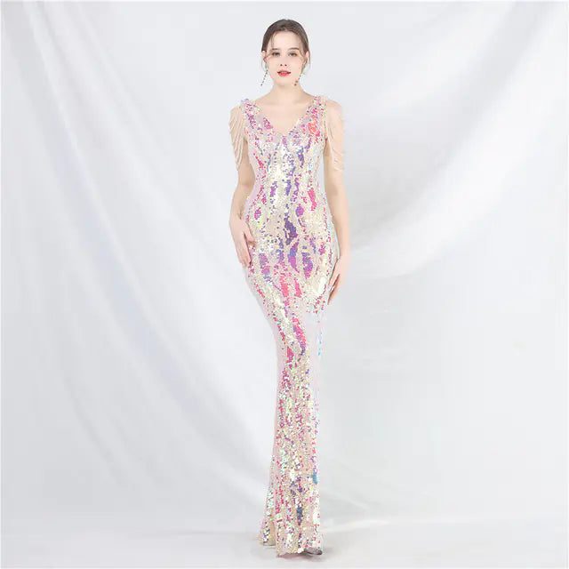 Elegant Women's Long Evening Dresses for Special Occasions